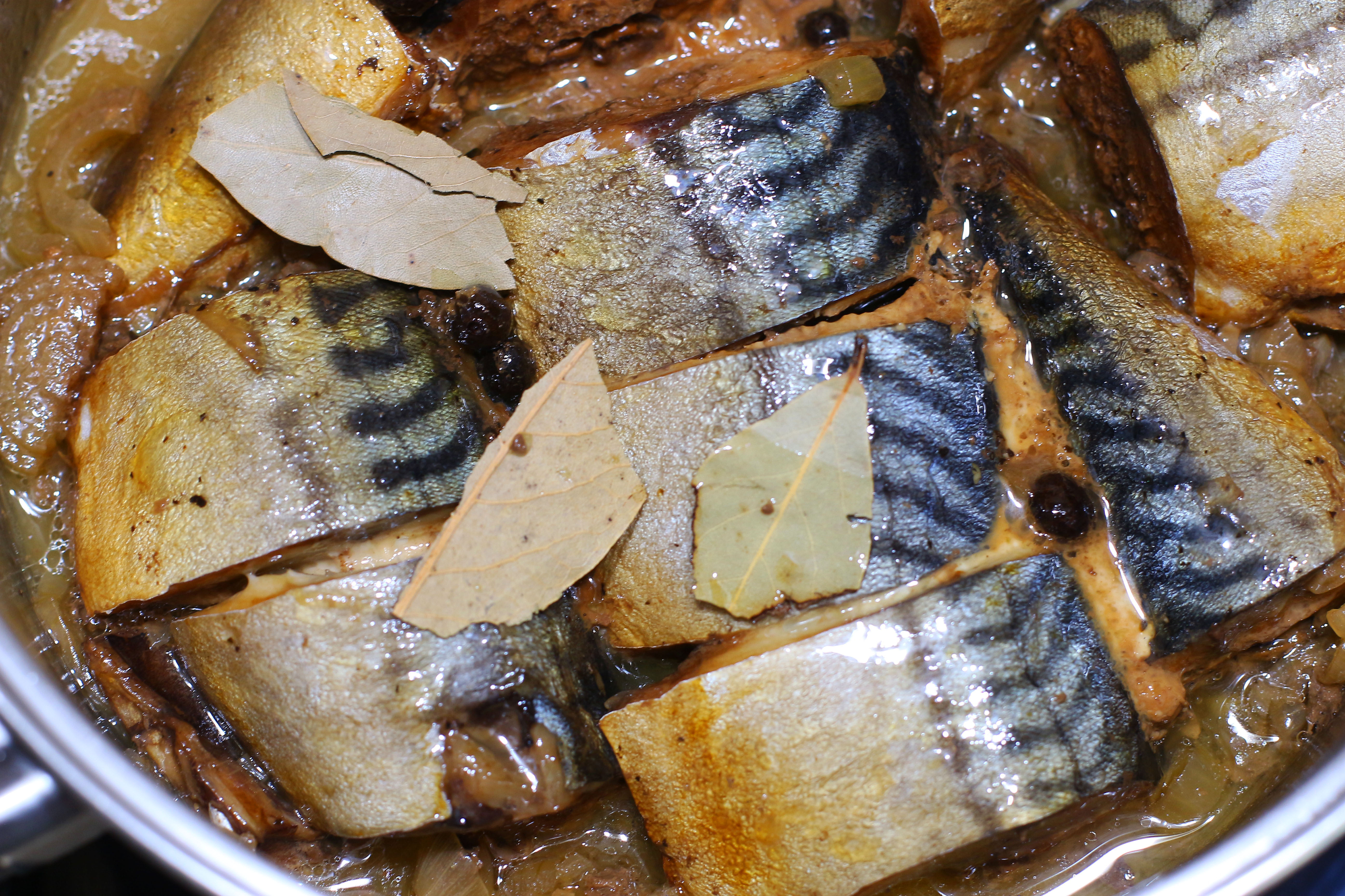 Рецепт консервированной рыбы в маринаде
