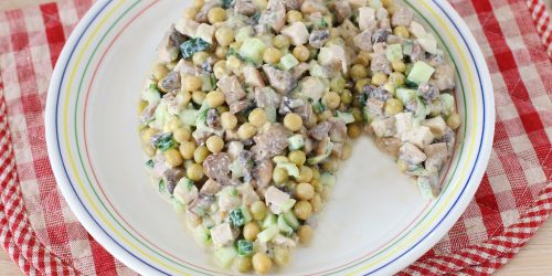 Праздничный салат с миндалем «Шишка» – пошаговый рецепт приготовления с фото